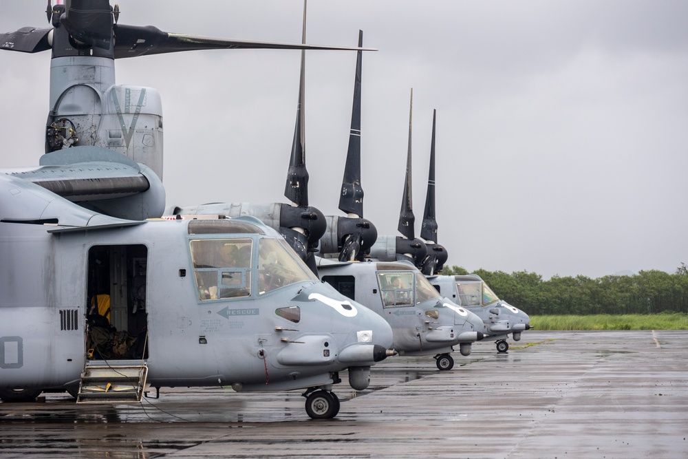 Marines Conduct Relief Efforts in Wake of Typhoon Egay