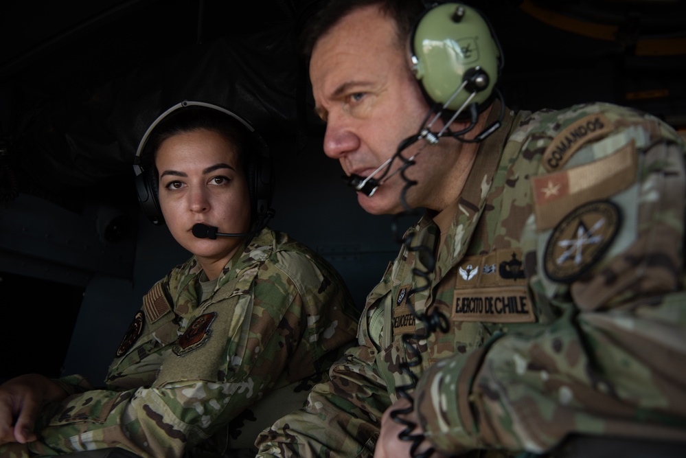 AFSOC Ghostrider hosts Chilean CHOD