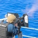 USS Carter Hall Conducts Weapons Shoot