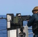 USS Carter Hall Conducts Weapons Shoot