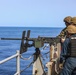 USS Carter Hall Conducts Weapons Shoot