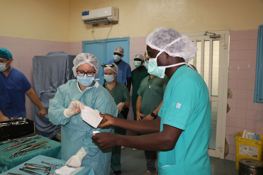 U.S. and Chad team up to treat patients in N’Djamena