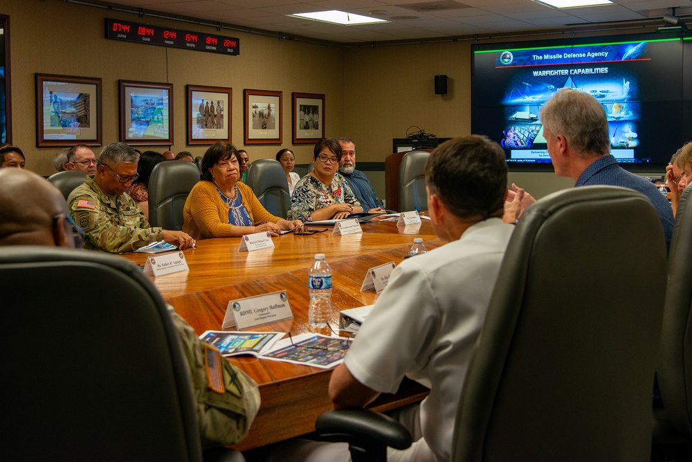 MDA and JRM Host Guam Defense System Brief with Guam Governor