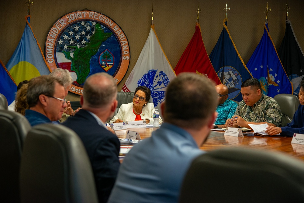 MDA and JRM Host Guam Defense System Brief with Guam Governor