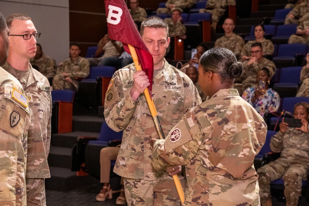 Medical Readiness Brigade, NCR, Bravo Company Change of Command Ceremony, July 28, 2023