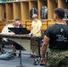 Marine musicians visit Archbishop Rummel High School