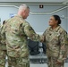 1st TSC commanding general presents commander's coins