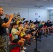 Marine musicians visit Archbishop Rummel High School