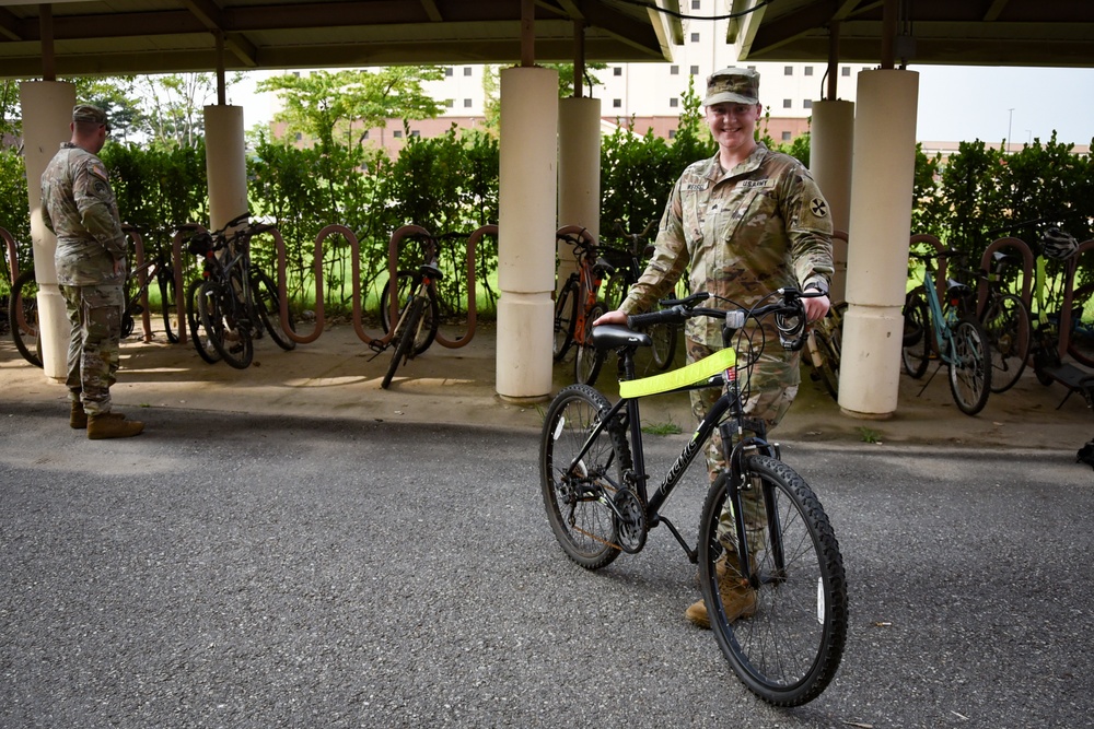 Provost Marshall re-emphasizes registration after Soldiers find trove of missing bicycles