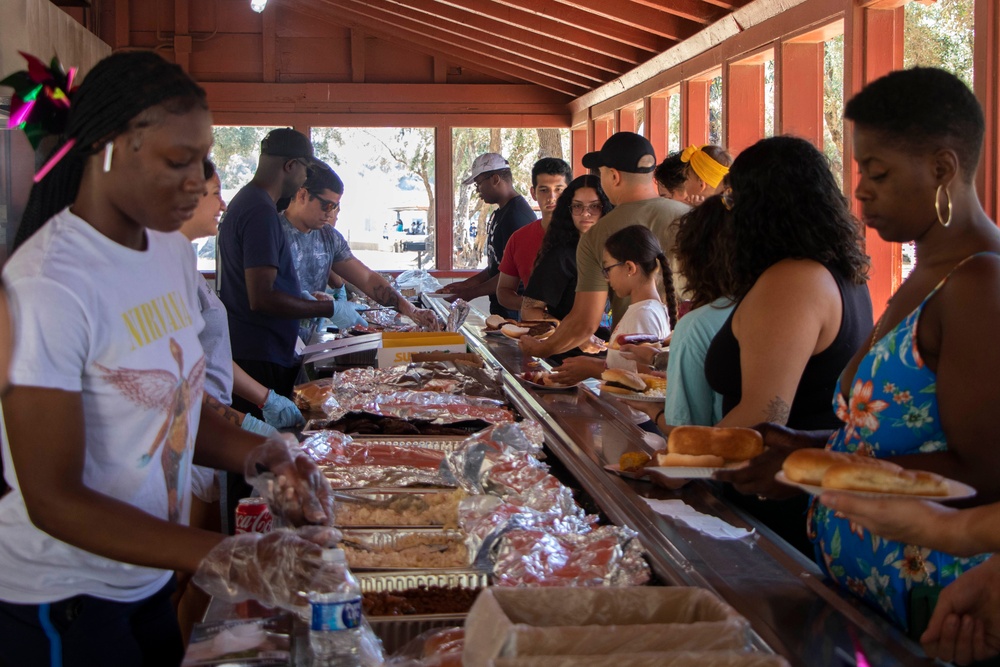 USS Tripoli Command Cookout