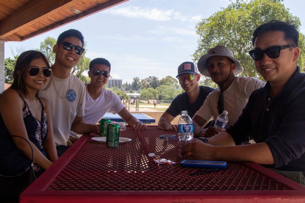 USS Tripoli Command Cookout