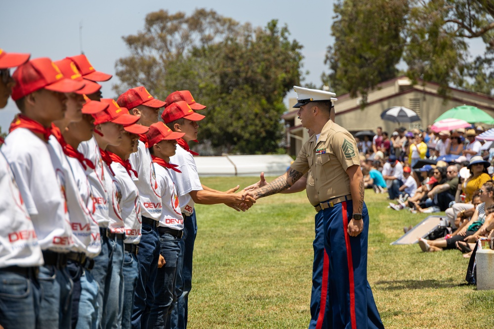 DVIDS - Images - Devil Pups Youth Program for America Train at Camp ...