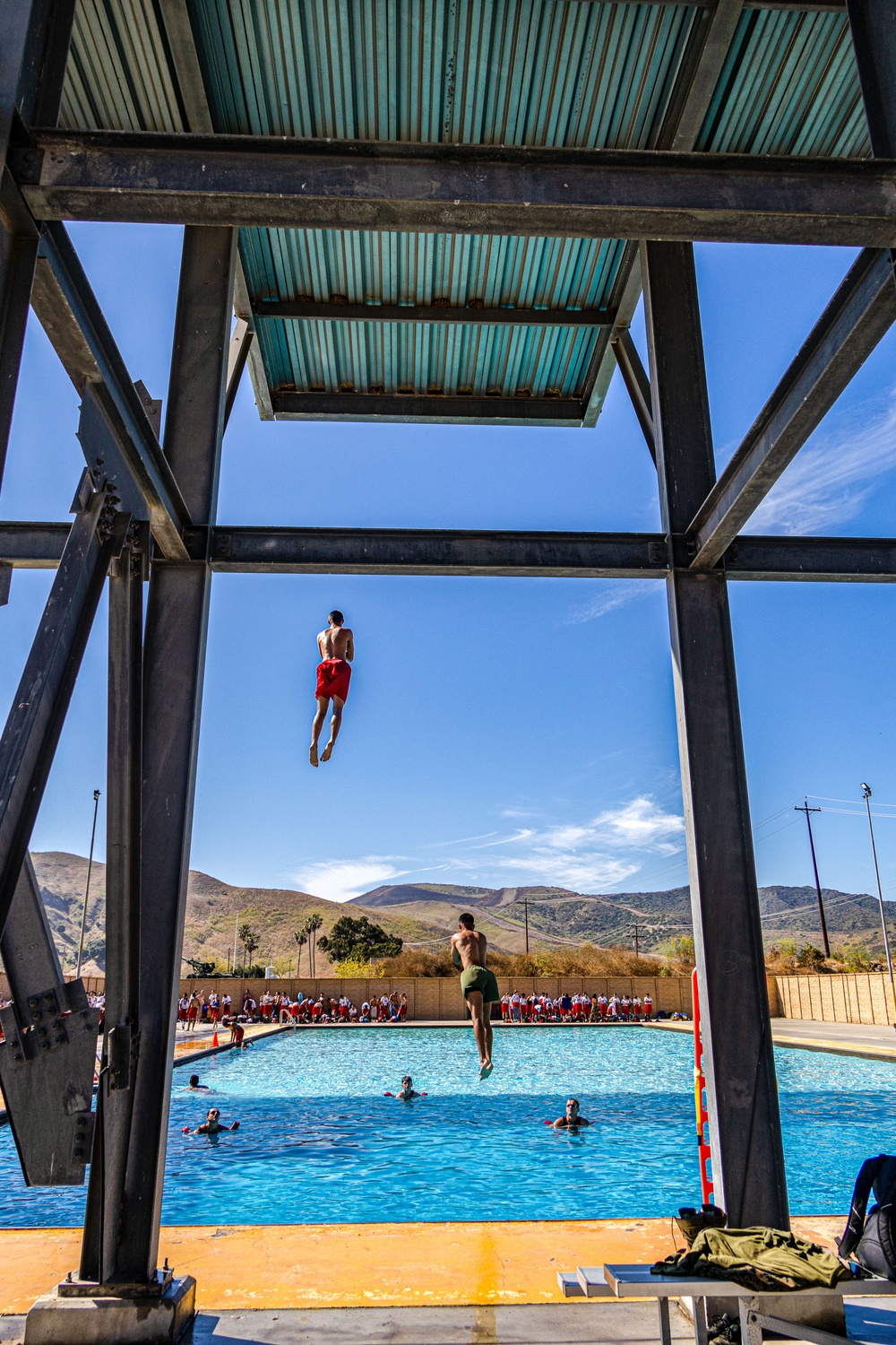 Devil Pups Youth Program for America Train at Camp Pendleton