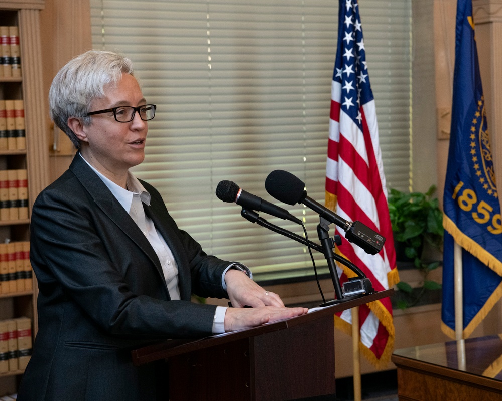 Governor Kotek host mobilization ceremony for Oregon National Guard Soldiers deploying to Africa