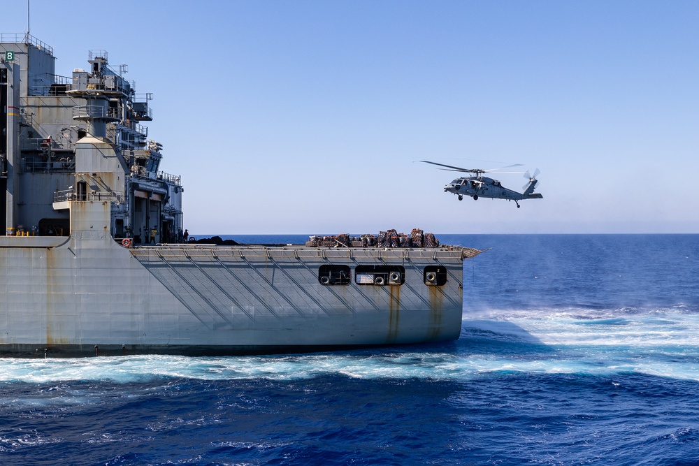 Replenishment At Sea: The BAT ARG/26th MEU(SOC) Keeps The Team Ready for Action