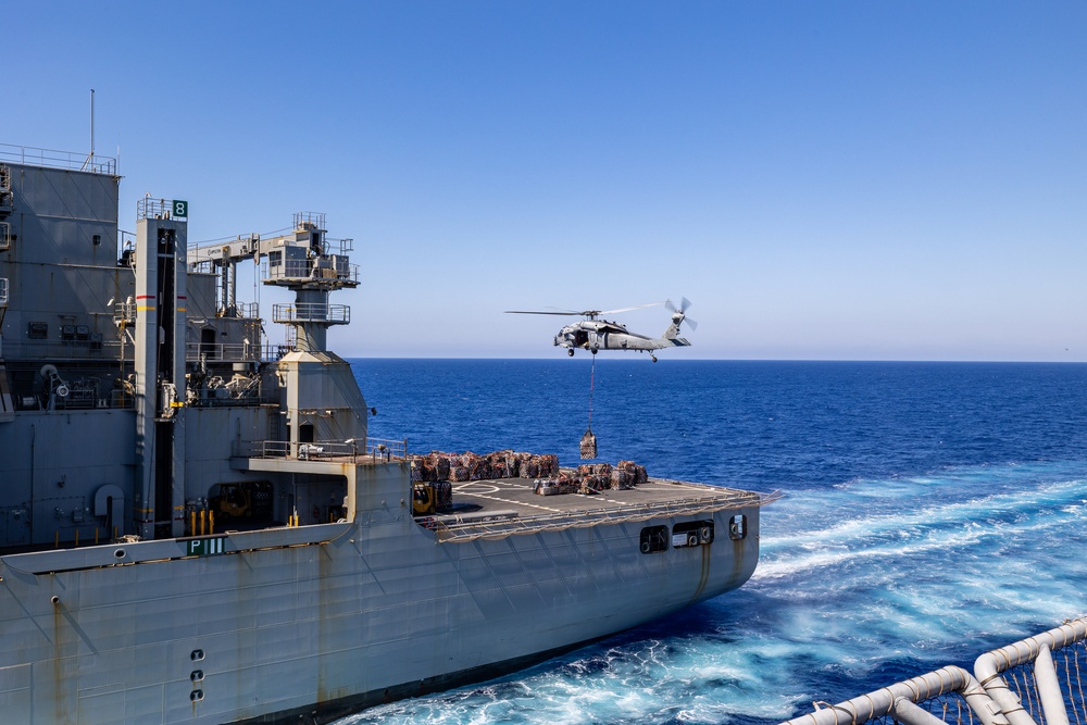 Replenishment At Sea: The BAT ARG/26th MEU(SOC) Keeps The Team Ready for Action