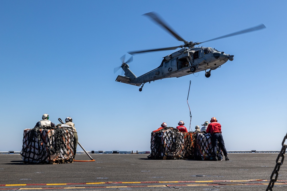 Replenishment At Sea: The BAT ARG/26th MEU(SOC) Keeps The Team Ready for Action