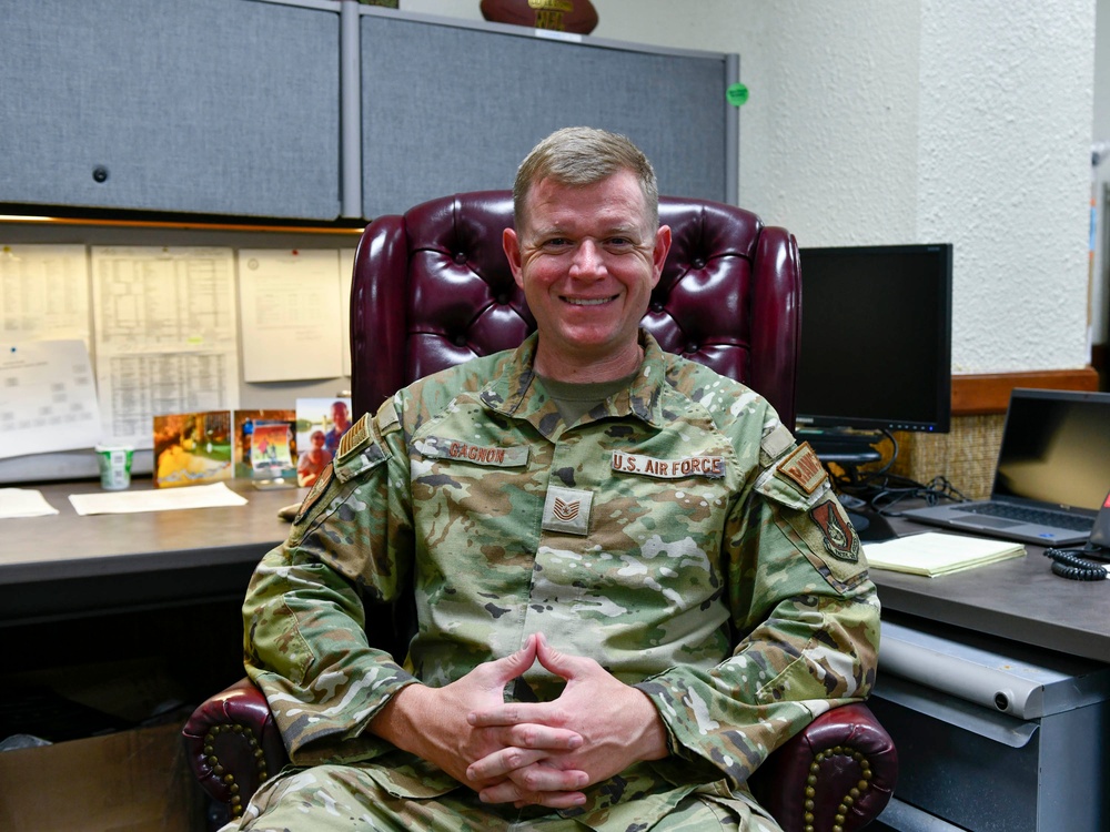 TSgt Adam Gagnon Supervisor of the Month