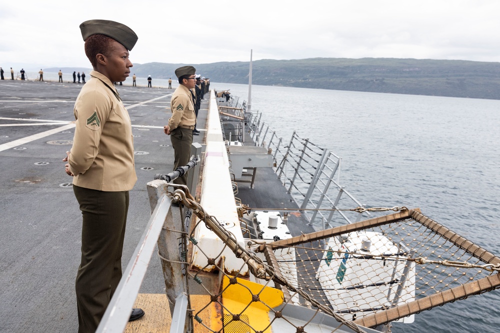 USS Mesa Verde (LPD-19) Arrives in Narvik, Norway