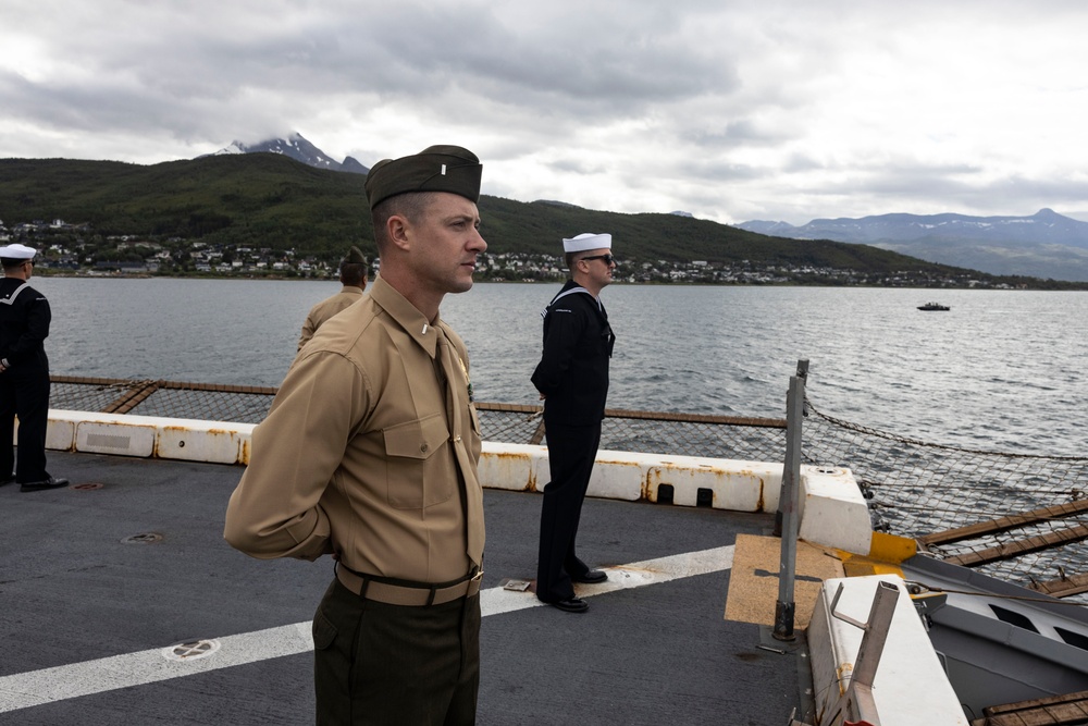 USS Mesa Verde (LPD-19) Arrives in Narvik, Norway