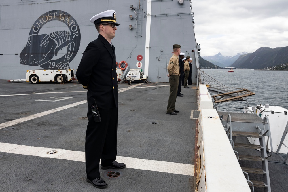 USS Mesa Verde (LPD-19) Arrives in Narvik, Norway