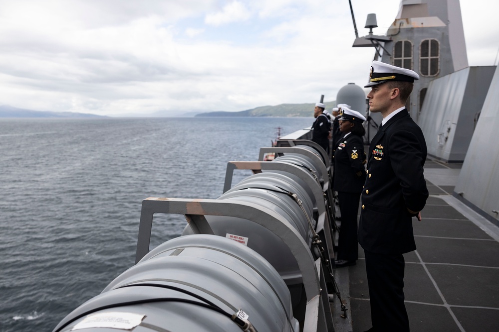 USS Mesa Verde (LPD-19) Arrives in Narvik, Norway