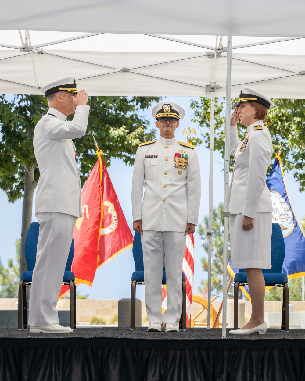 NMRTC Camp Pendleton Change of Command Ceremony