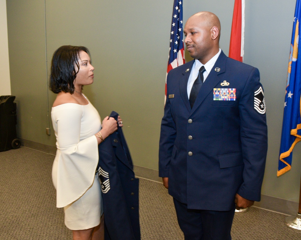 CMSgt Antwaun Jones Promotion