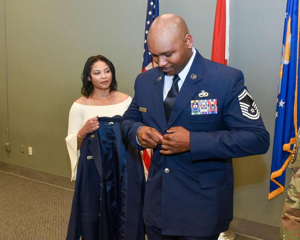 CMSgt Antwaun Jones Promotion