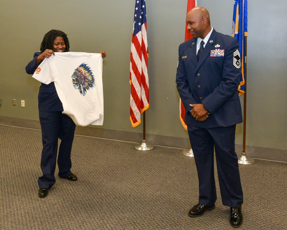 CMSgt Antwaun Jones Promotion