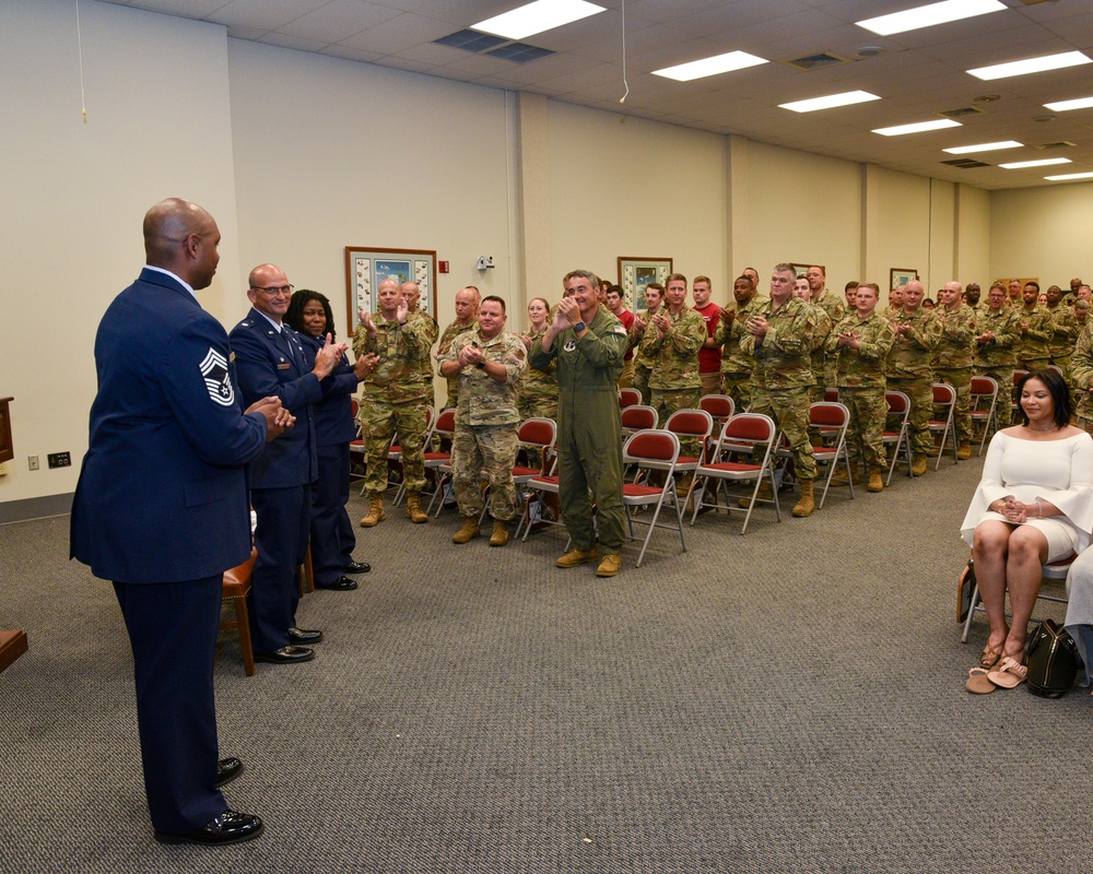 CMSgt Antwaun Jones Promotion