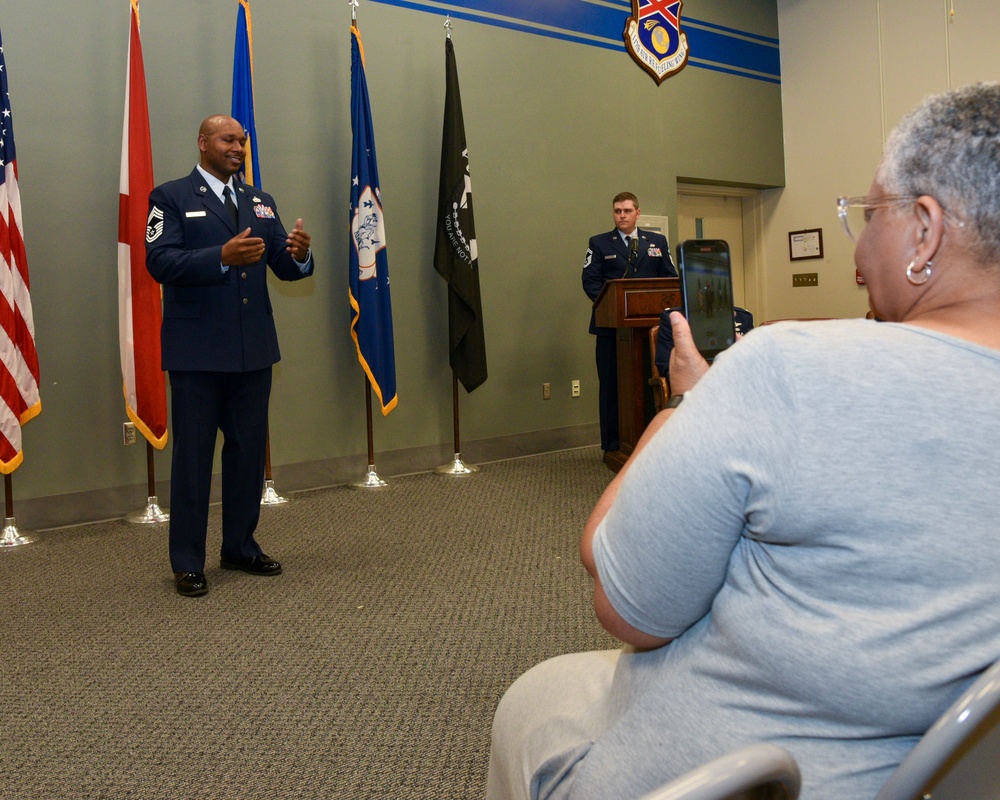 CMSgt Antwaun Jones Promotion