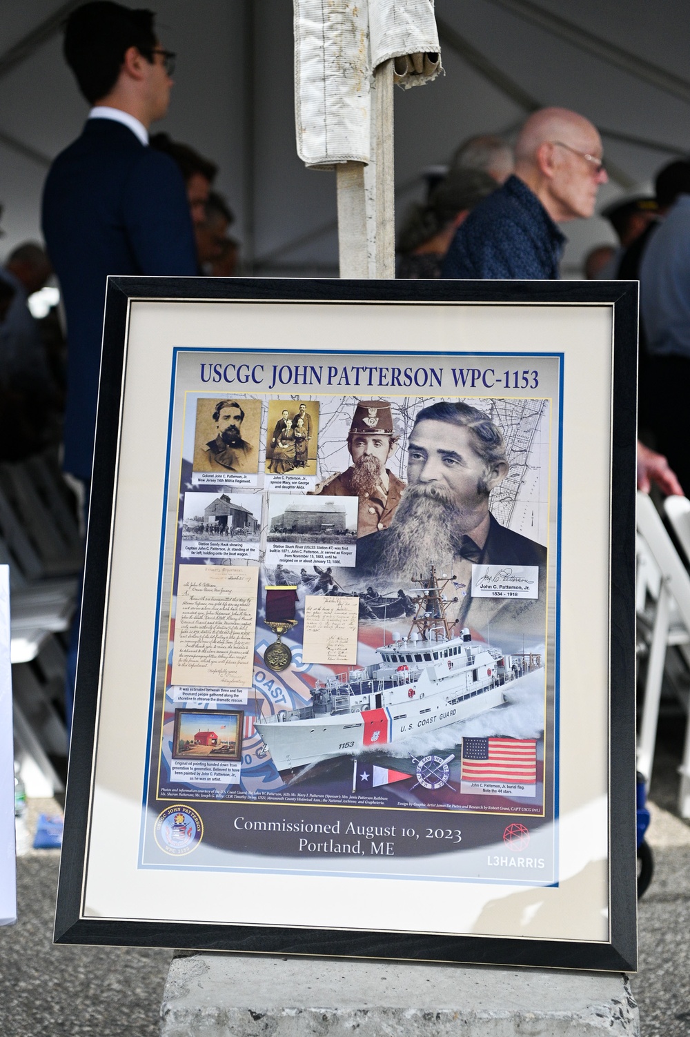 Coast Guard commissions USCG John Patterson in Maine