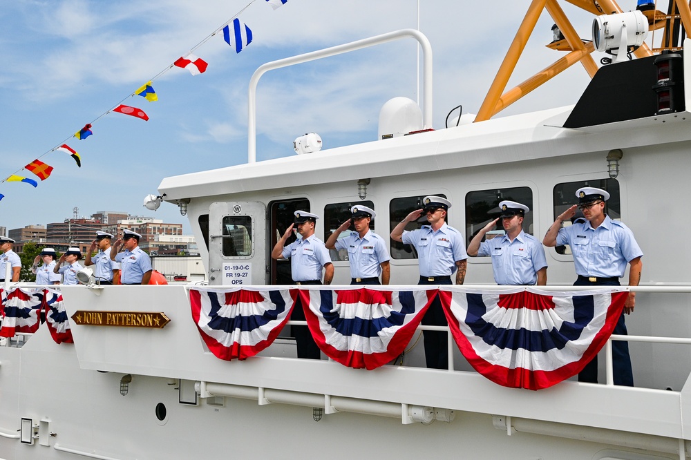 Coast Guard commissions USCG John Patterson in Maine