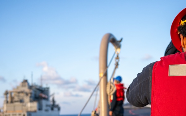 USS Sullivans Replenishment-At-Sea