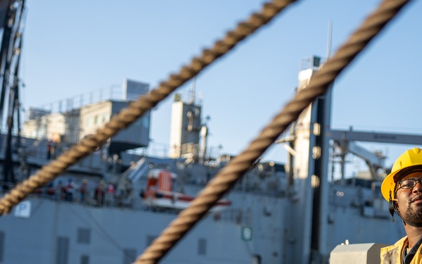 USS Sullivans Replenishment-At-Sea