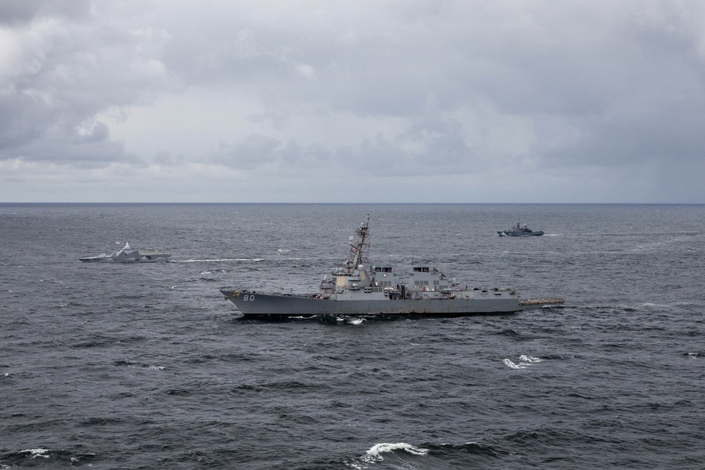 Roosevelt participates in Baltic Eagle in the Baltic Sea