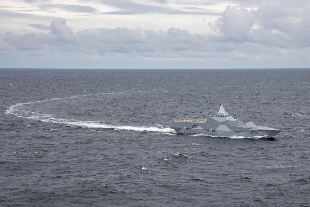 Roosevelt participates in Baltic Eagle in the Baltic Sea