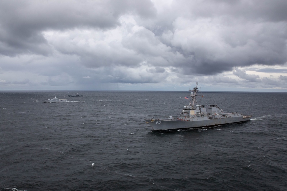 Roosevelt participates in Baltic Eagle in the Baltic Sea