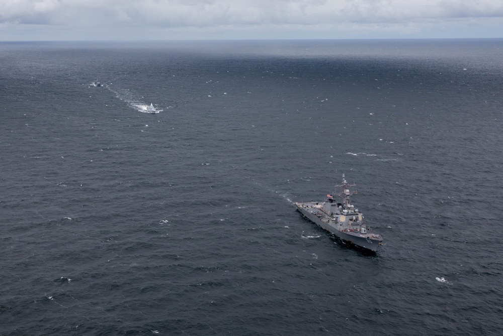 Roosevelt participates in Baltic Eagle in the Baltic Sea