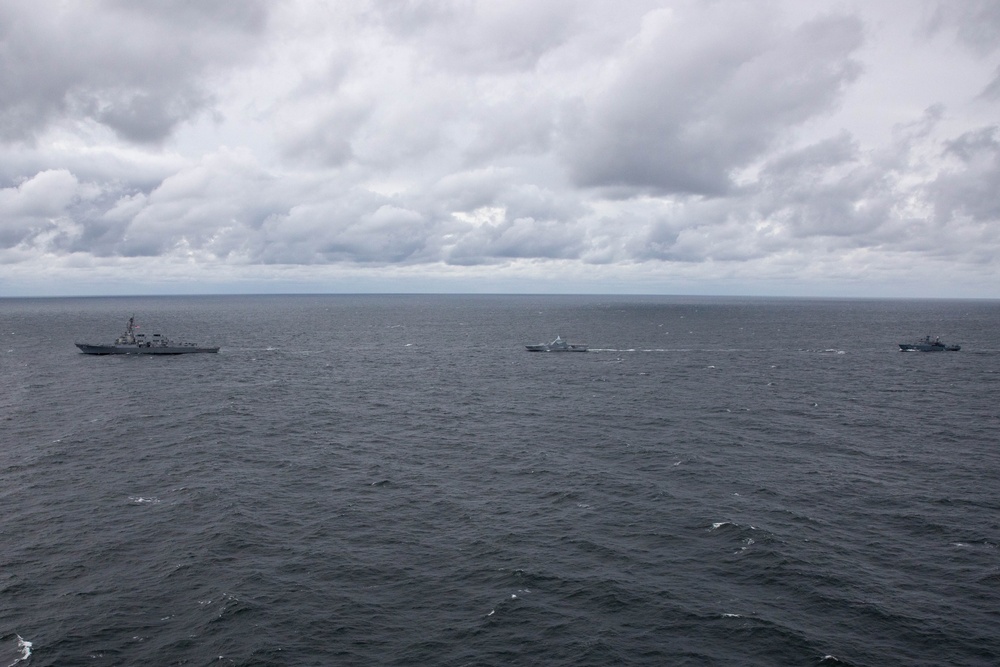 Roosevelt participates in Baltic Eagle in the Baltic Sea