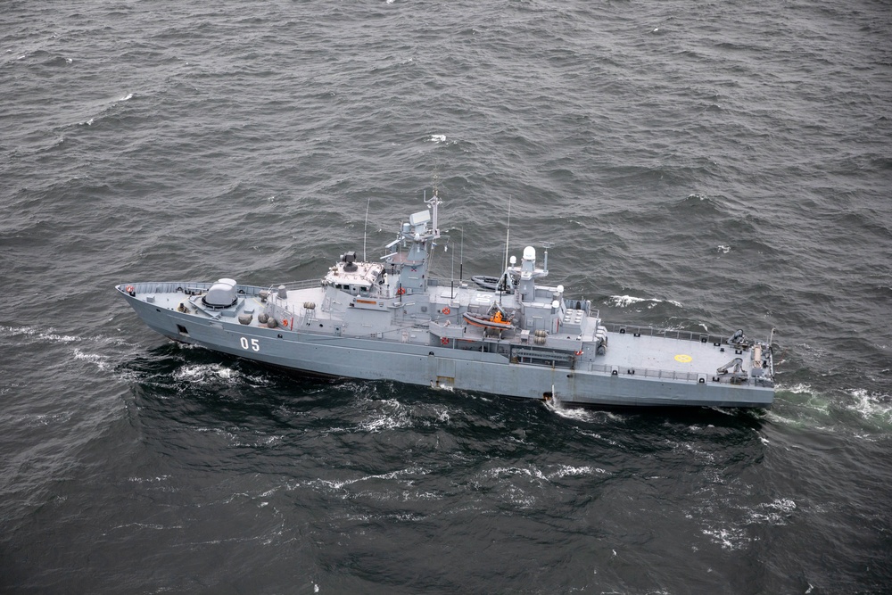 Roosevelt participates in Baltic Eagle in the Baltic Sea