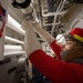 Roosevelt is on a scheduled deployment in the U.S. Naval Forces Europe area of operations, employed by the U.S. Sixth Fleet to defend U.S., allied and partner interests.