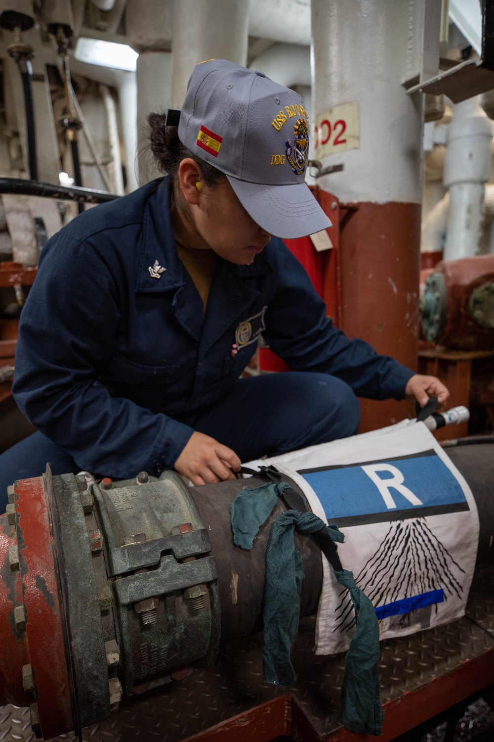 Roosevelt is on a scheduled deployment in the U.S. Naval Forces Europe area of operations, employed by the U.S. Sixth Fleet to defend U.S., allied and partner interests.