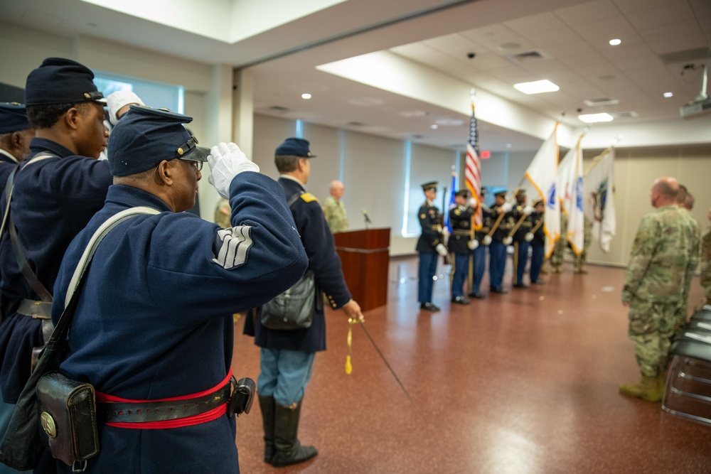 Mass. 54th Volunteer Regiment Change of Command