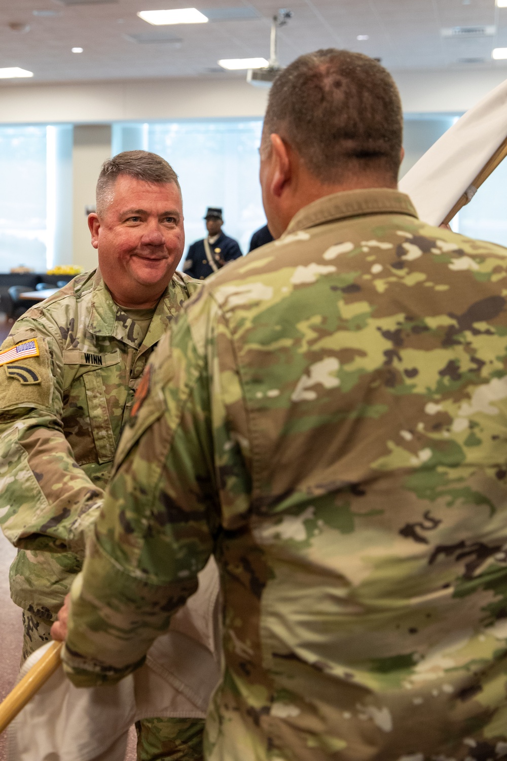 Mass. 54th Volunteer Regiment Change of Command