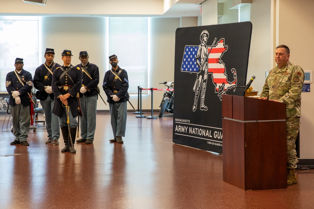 Mass. 54th Volunteer Regiment Change of Command