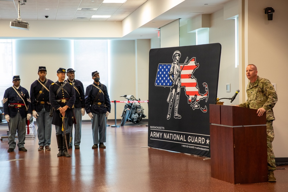 Mass. 54th Volunteer Regiment Change of Command