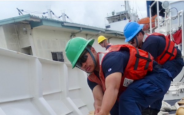 USCGC Frederick Hatch in Pohnpei, FSM