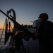 Roosevelt is on a scheduled deployment in the U.S. Naval Forces Europe area of operations, employed by the U.S. Sixth Fleet to defend U.S., allied and partner interests.